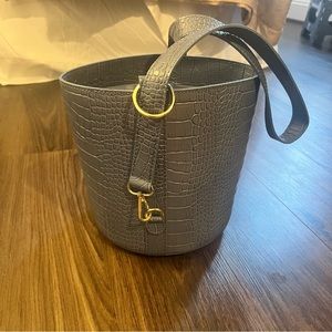 New Alligator Bucket Bag